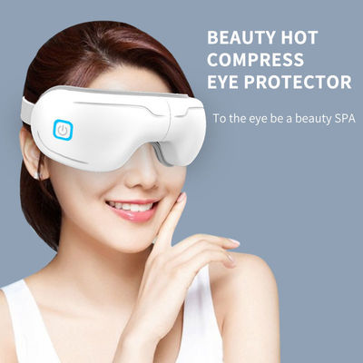 Logotipo Lable personalizado Masajeador de cuidado ocular de compresión caliente para masaje ocular eléctrico inteligente
