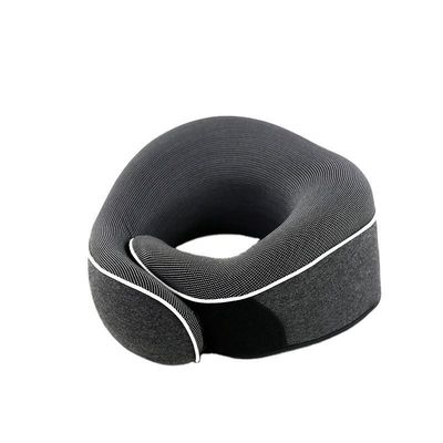 Mascarilla de ojos de espuma de memoria y cojín de reposo del cuello Conjunto de enfriamiento portátil almohada de viaje de diseño U
