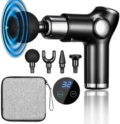 Relaja los músculos con la pistola de masaje de percusión de tejido profundo portátil 1.02kg 3500rmp Max 20W