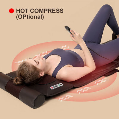 Cushión de colchón inteligente para masajes de cuerpo cuello pies con vibración y calefacción