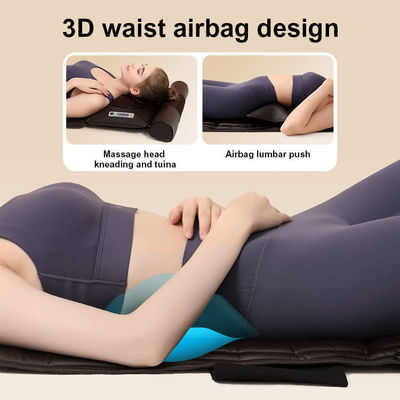 Cushión de colchón inteligente para masajes de cuerpo cuello pies con vibración y calefacción