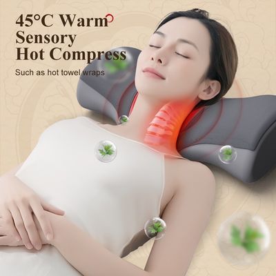 Productos de masaje cómodos almohada de masaje corporal para el tratamiento del cuello y la espalda