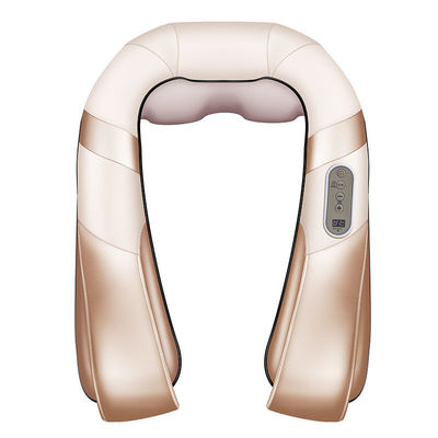 almohada de masaje de hombro y cuello en forma de U con calefacción y fisioterapia infrarroja