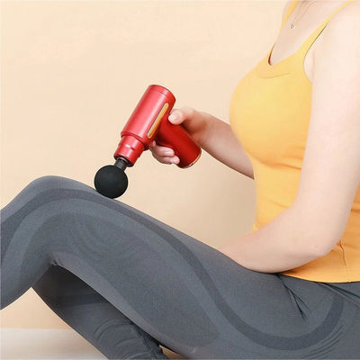 2.5W potencia nominal 6 niveles Mini pistola de masaje fascial para aparatos vibratorios portátiles