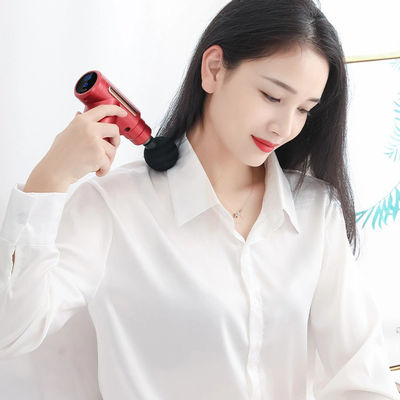 2.5W potencia nominal 6 niveles Mini pistola de masaje fascial para aparatos vibratorios portátiles