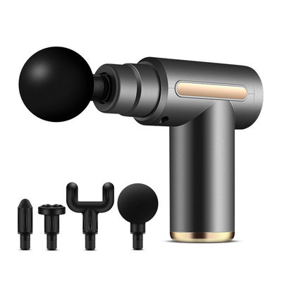 2.5W potencia nominal 6 niveles Mini pistola de masaje fascial para aparatos vibratorios portátiles
