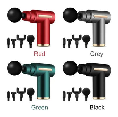2.5W potencia nominal 6 niveles Mini pistola de masaje fascial para aparatos vibratorios portátiles