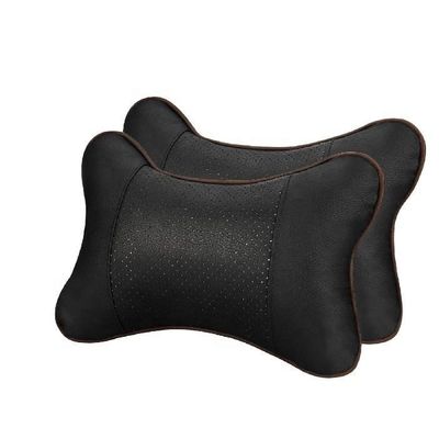 Paquete de almohada para el cuello del automóvil de 2 cojines respiratorios para el respaldo y la relajación del cuello