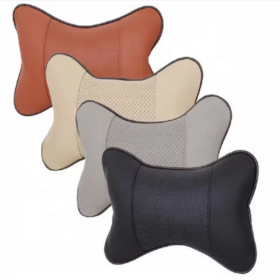 Paquete de almohada para el cuello del automóvil de 2 cojines respiratorios para el respaldo y la relajación del cuello