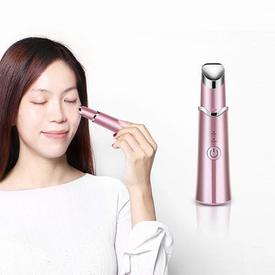 Masaje eléctrico Grado de belleza Bolsa de ojos caliente Eliminación de arrugas RF Ojo de masaje de pluma