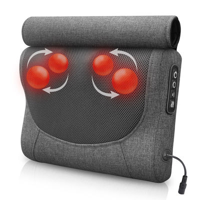 Nodos de masaje flexibles Cuello y espalda almohada de masaje con opción de color personalizado