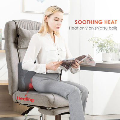 Nodos de masaje flexibles Cuello y espalda almohada de masaje con opción de color personalizado