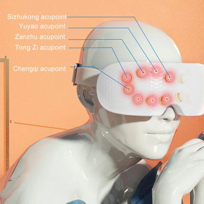 16 Contactos de masaje de silicona Masajeador ocular eléctrico para ojos descansados y recargados