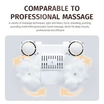 Cojín de masaje de espalda de calentamiento infrarrojo para silla de oficina alivio del dolor de espalda de conductores de automóviles