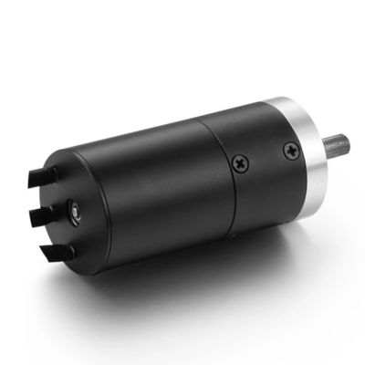 Motor sin escobillas de imán permanente de construcción 12V/24V Motor de engranajes planetarios con codificador