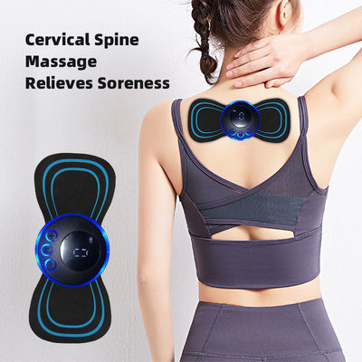 Diseño portátil de control manual negro 4 cabezas Cuello masaje almohada de coche masajista cuello