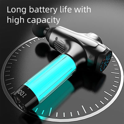 Vibrante de cuerpo y cuello Fitness Arma de masaje eléctrica con velocidad de rotación 3000 rmp Max 20W