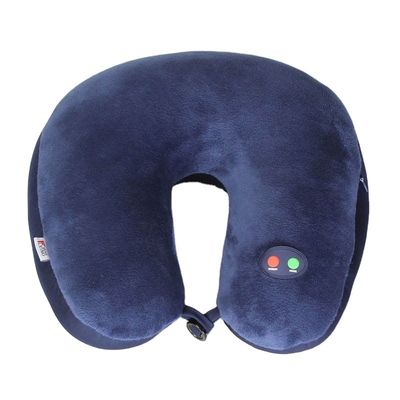 almohada vibratoria en forma de U con función de fisioterapia infrarroja