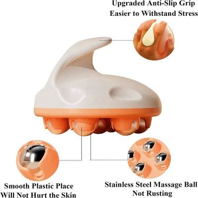 Músculo espalda cuello articulación pie hombro pierna quema de grasa Formación del cuerpo herramienta de masaje vientre muslo adelgazamiento pantorrilla masajista 3D