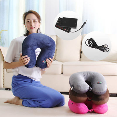 almohada vibratoria en forma de U con función de fisioterapia infrarroja