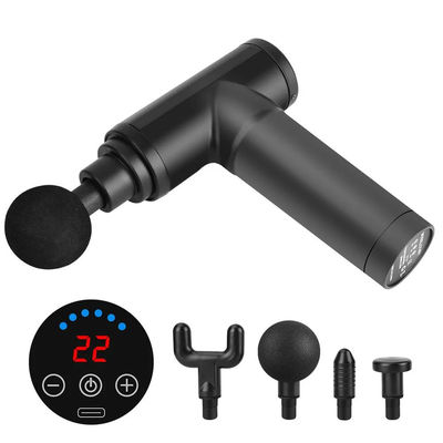Pistola de masaje portátil portátil de acondicionamiento físico Pistola eléctrica para relajación fascial