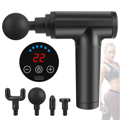 Pistola de masaje portátil portátil de acondicionamiento físico Pistola eléctrica para relajación fascial
