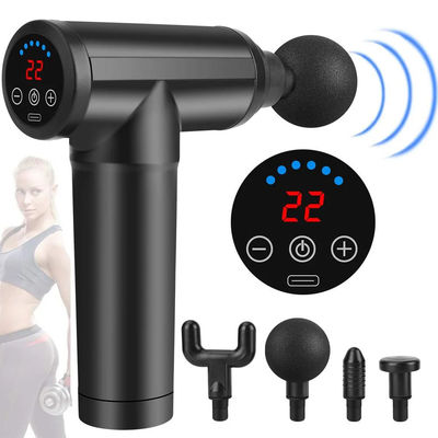 Pistola de masaje portátil portátil de acondicionamiento físico Pistola eléctrica para relajación fascial