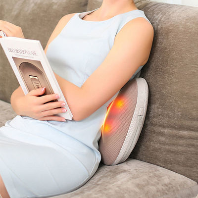 Masajeador ajustable de compresión caliente Masaje lumbar de la espalda baja Masajeador sin hilos con vibración térmica
