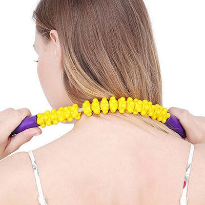 Masajeador de cuello portátil hecho de plástico reciclable para relajación personalizada