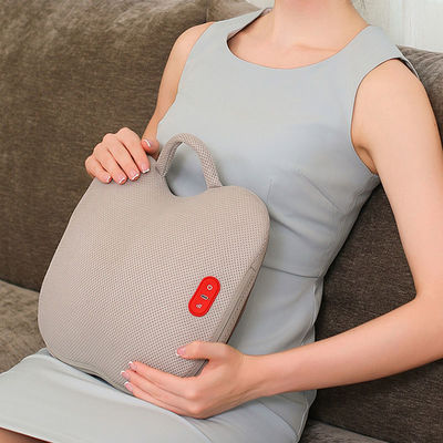 Masajeador ajustable de compresión caliente Masaje lumbar de la espalda baja Masajeador sin hilos con vibración térmica
