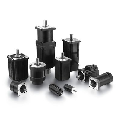 Conmutación sin escobillas 42 mm NEMA 17 Construcción de imán permanente DC BLDC Servomotor