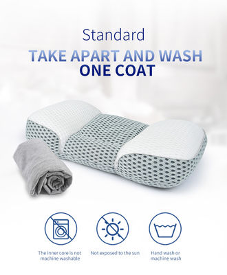 Almohada de masaje Shiatsu eléctrico portátil Vibrante Cuello espalda Casión de cintura con calor