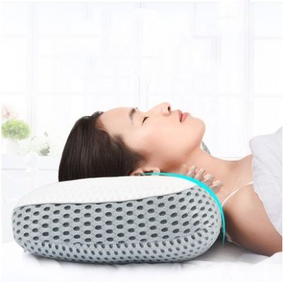 Almohada de masaje Shiatsu eléctrico portátil Vibrante Cuello espalda Casión de cintura con calor