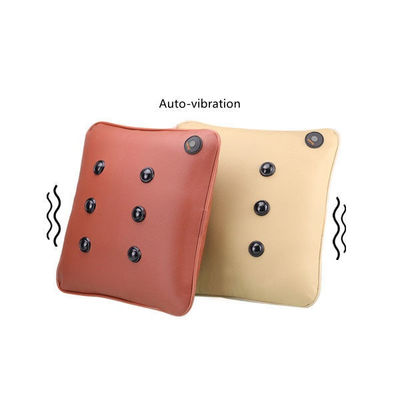 Cuello descanso hombro masajeador 8W batería accionada vibración de masaje de espalda almohada