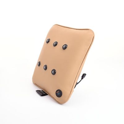 Cuello descanso hombro masajeador 8W batería accionada vibración de masaje de espalda almohada