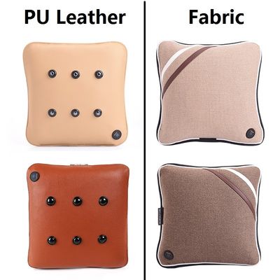 Cuello descanso hombro masajeador 8W batería accionada vibración de masaje de espalda almohada