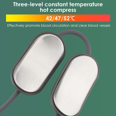 Relajante TENS EMS colgante masajeador de columna cervical para aliviar el dolor de cuello y hombro