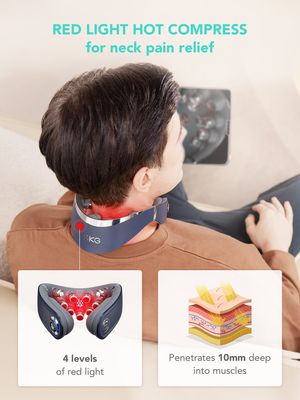 Masajeador de vibración de tejidos profundos inalámbricos de 11W para alivio personalizado
