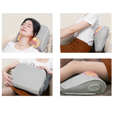 24W almohada de masaje inteligente para el cuello de la casa cintura de la espalda y el masajeador del hombro