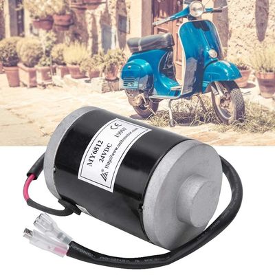 Bicicleta eléctrica scooter controlador de bicicleta eléctrica motor cepillado 24V 100w alta velocidad con polea de cinturón