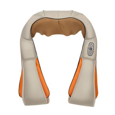 Masaje de almohada de rodillas de tejido profundo de cuerpo completo eléctrico de 25W Shiatsu espalda hombro y cuello masajeador con calor