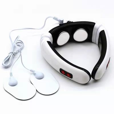 18X17X6 cm almohada portátil eléctrica inalámbrica de masaje vibratorio del cuello para aliviar el dolor de cuello