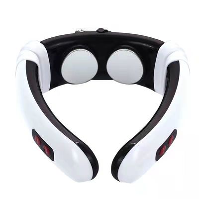 18X17X6 cm almohada portátil eléctrica inalámbrica de masaje vibratorio del cuello para aliviar el dolor de cuello