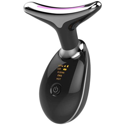 Masajista eléctrico en forma de V con fototerapia y vibración caliente