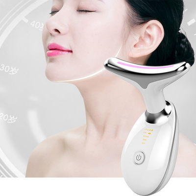 Masajista eléctrico en forma de V con fototerapia y vibración caliente
