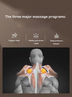 Fisioterapia infrarroja Terapia caliente Vibrante Mini Cervical Smart Relajar masajeador de cuello
