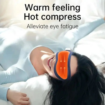 Compreso caliente y frío Mascarilla ocular eléctrica para aliviar la fatiga ocular
