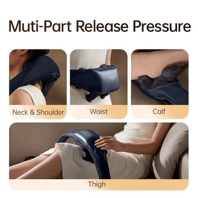 Ultimate relajación Shiatsu Cuello y hombro masajeador almohada para masaje de tejidos profundos