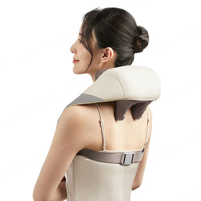 Masajeador de cuello portátil con control de tiempo y batería recargable