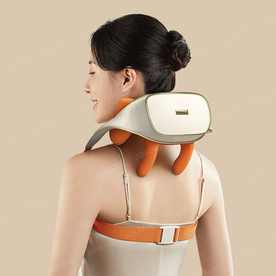 Masajeador de cuello portátil con control de tiempo y batería recargable